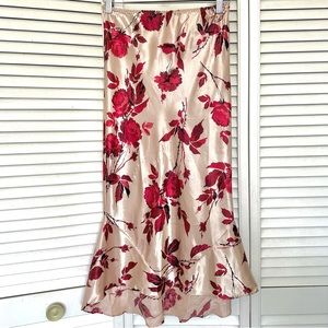 Romantic champagne rose mermaid skirt